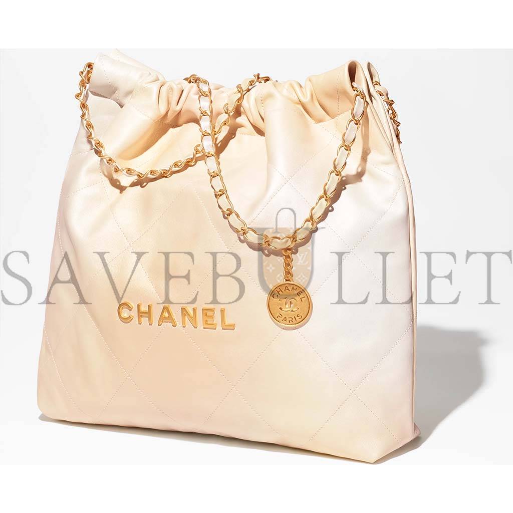 CHANEL MASTER 22 HANDBAG AS3261 B10686 NN491 (42*39*8cm)